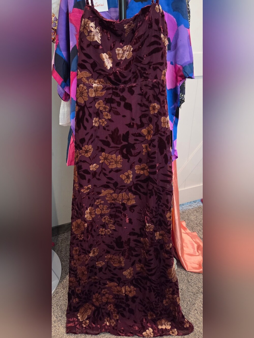 Lulus Burgandy Dress